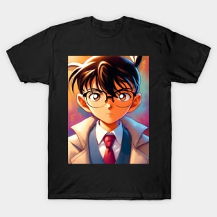 Unleash the Mystery: Detective Conan-inspired Anime Fashion for Sleuth Enthusiasts! T-Shirt